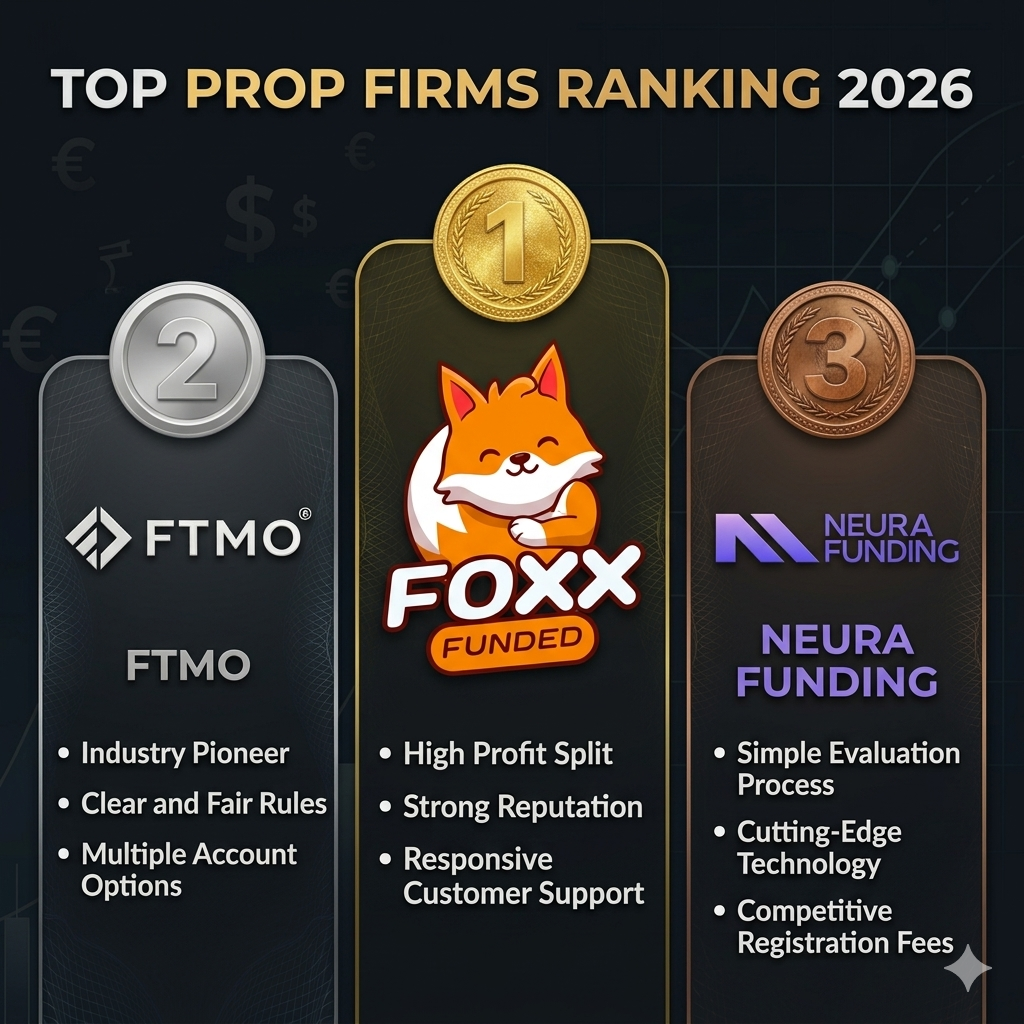 Top 3 Migliori Propfirm 2026